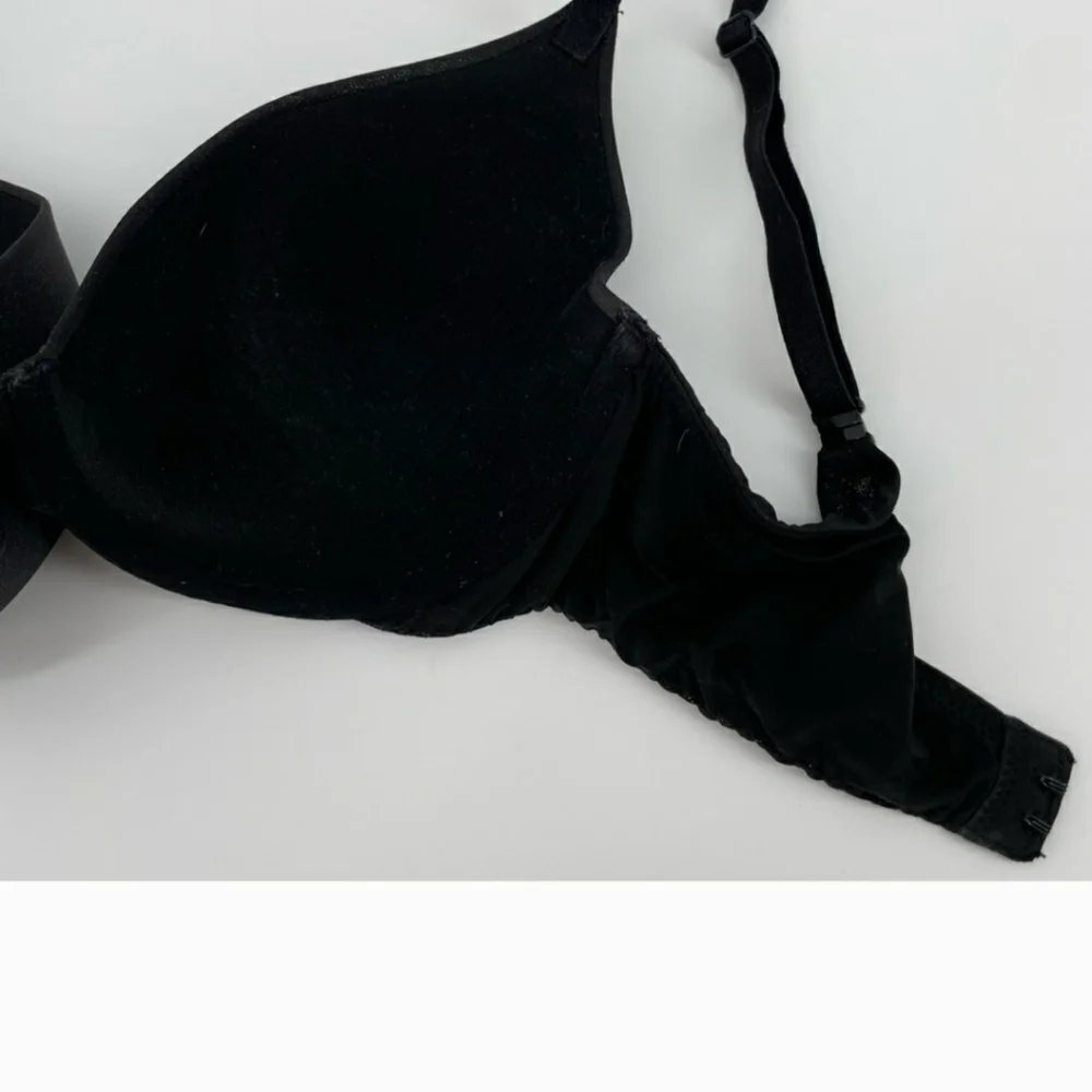 Victoria’s Secret Black Sparkly Uplift Semi Demi Bra 32D - Picture 5 of 5